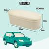Charmoon Aftermarket Car Armrest Elbow Rest Universal Driver Door Storage Slide Synthetic Leather Car Supplies (Ivory)