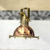 Luminária Pendente de Teto Marinha de Cobre e Latão | Lâmpada Pendente de Carga Náutica | Decoração Vintage para Casa