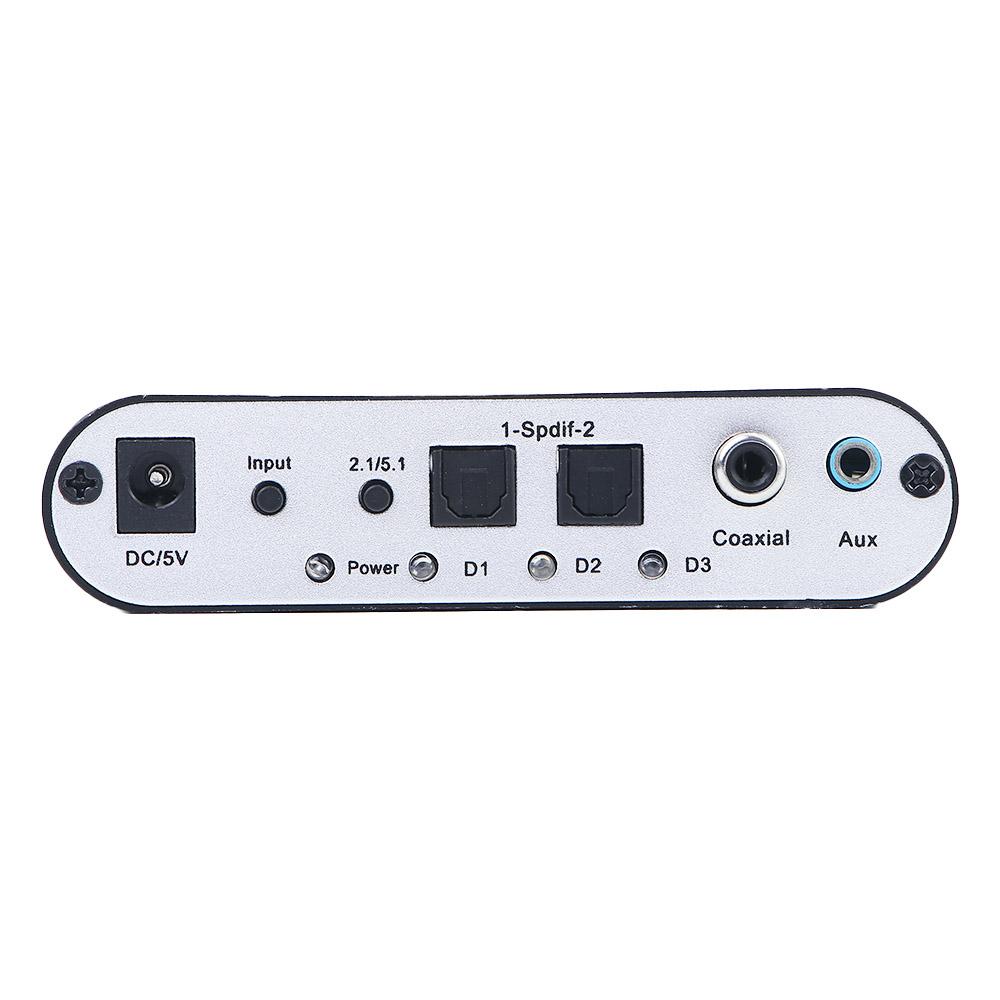 Amplifier SPDIF Coaxial AC3 Audio Digital To Analog Audio Decoder Decoder Amplifier DAC Converter