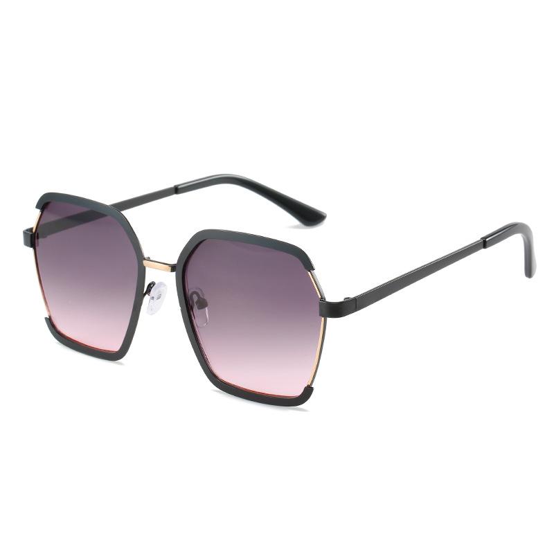 JYL Sunglasses One Piece Oversized Uv Protection Internet Famous Trendy 9004 A-15637 ультрамарин