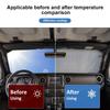 Car Front Windshield Sunshade Window Shade Foldable Sun Visor Cover Fit For Jeep Wrangler JL For JT Gladiator 2018 Up Car Interior Accessories,1 Pc
