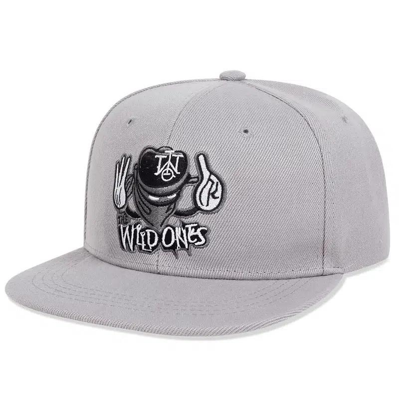 New Men's Fashion Masked Thief Hip Hop Hat Outdoor Sports Duck Tongue Hat Embroidered  Women's Baseball Sun Hat