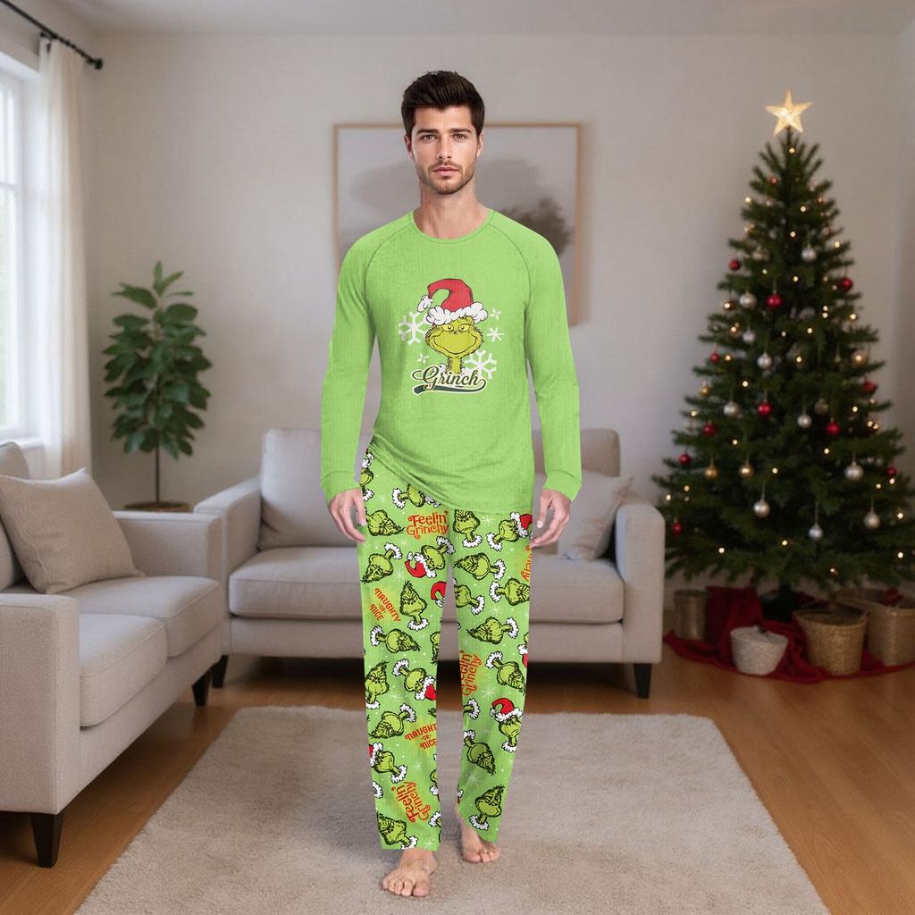 Passende Familiensets mit Weihnachtsmotiven, Langarmshirts und Hosen