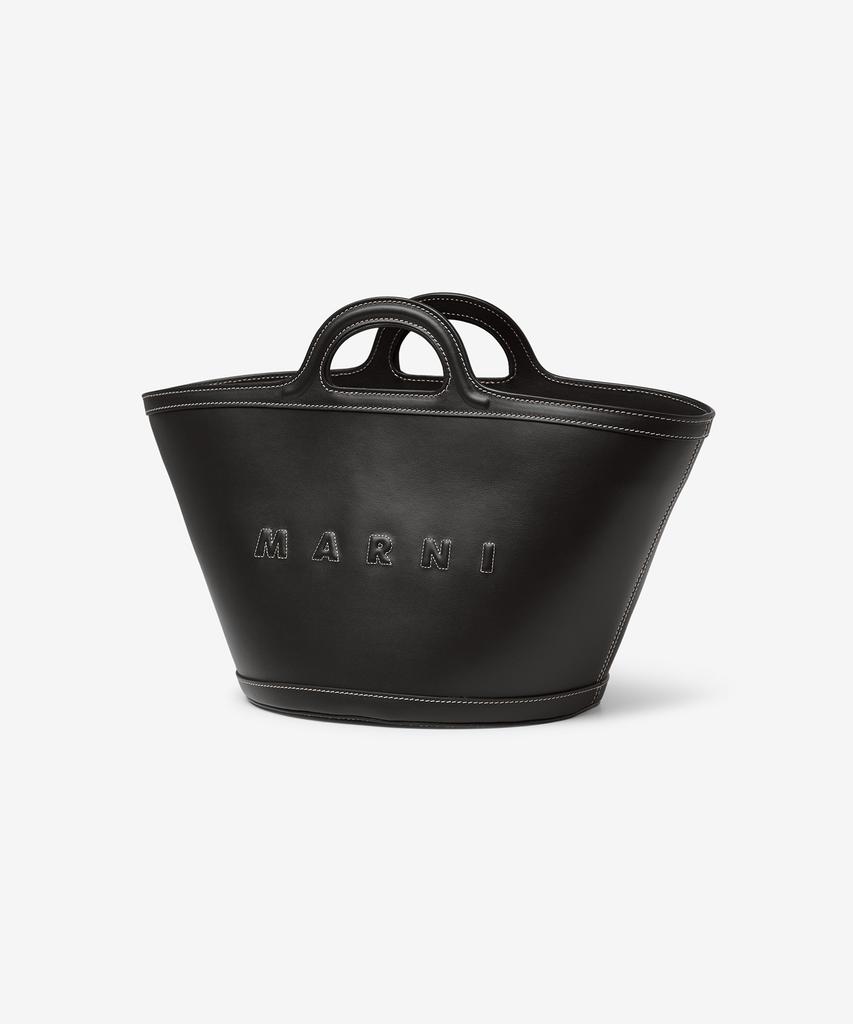 Marni Small Tropicalia Tote Bag - Black / Bmmp0097U0Lv58900N99