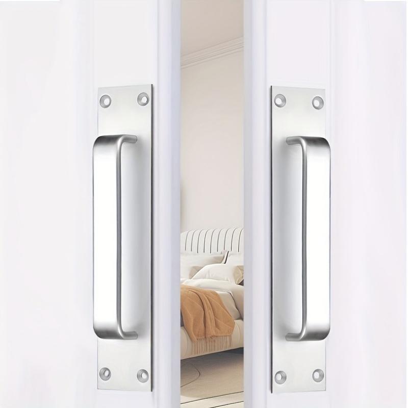 Large Aluminum Alloy Door Handle Push-pull Balcony Gate Window Pulls Sliding Doors Handles Furniture Hardware Home Improvement