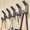 No Punching, High and Low Hooks, Viscose Behind the Door, Paste Hanging Clothes Rack, Wall Load-bearing Bathroom Storage, Adhesive Hook Wall Hanging