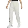 Nike Letter-Tie Cuff Fleece-Lined Casual Knit Joggers Women Bottoms White FV4013-133