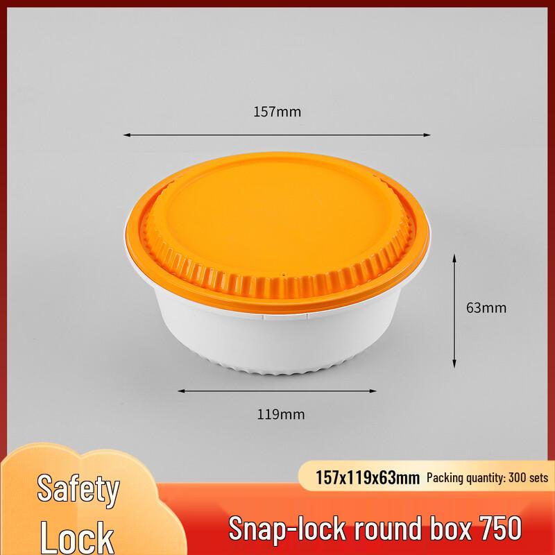Handun Disposable Takeout Soup Bowl with Lid