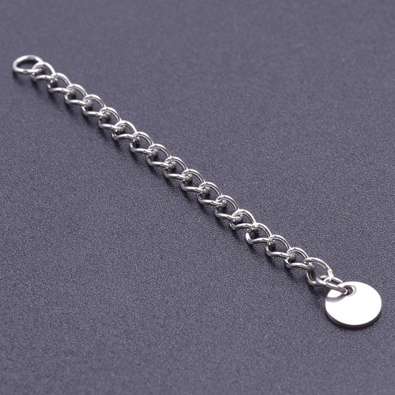 Silver/Gold Color Stainless Steel Extender/Extention/Tail Chains For Jewelry Making Bracelets Necklaces Anklets DIY Accessories