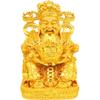 Feng Shui Gold God of Wealth Lucky Resin Statue Home Decor Entrance Living Room Crafts