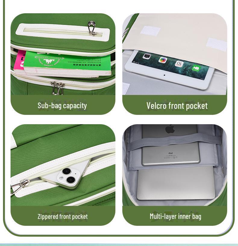 Cloud Schoolbag: Large Capacity, Lightweight Backpack for Grade 1-6 Boys & Girls