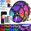 Rgb Led Strip 12V Waterproof Led Light Outdoor Tape 5050 2835 Self-Adhesive Flexible 15M 20M Lus I String Led Wall Room Band