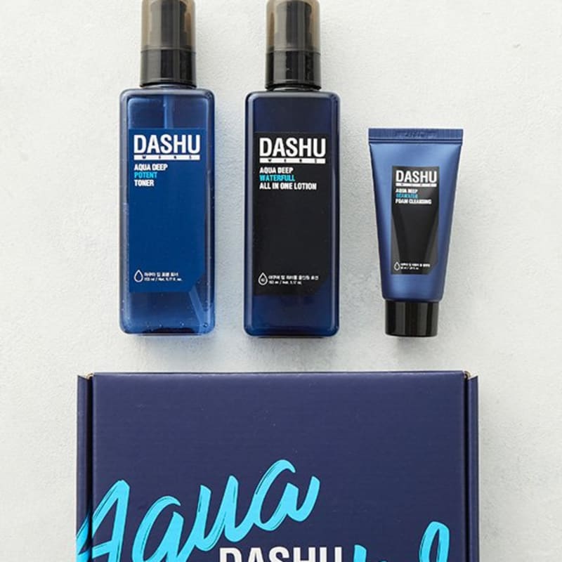 [Dashu] Men's Aqua Skin Care Set (for all skin types)
