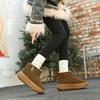 Tire sole snow boots women's winter new thick-soled retro short boots over fur versatile casual shoes tide