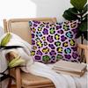 Throw Pillow 18.18 Inch Chic Leopard Print, Cushion Accent Pillow Includes Pillow Core, Nice Decor For Sofa Car Indoor Space