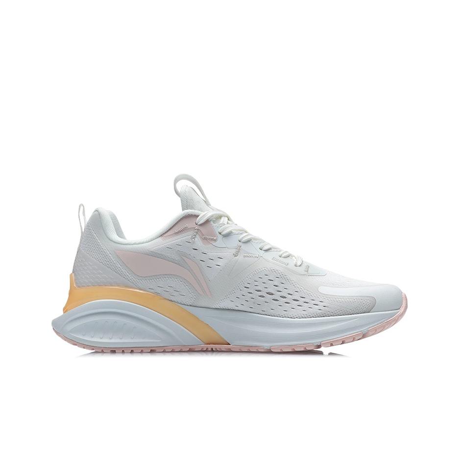 Li Ning Casual Low-Top Running Shoes Women sneakers Cloud-White ARSS096-2