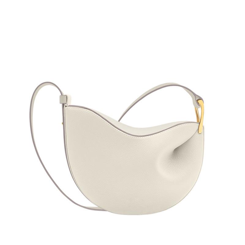 

Жіноча сумка кросбоді POLENE Tonca Small Pea, колекція 2024, модна плечова сумка з коров ячої шкіри Without Gift Box