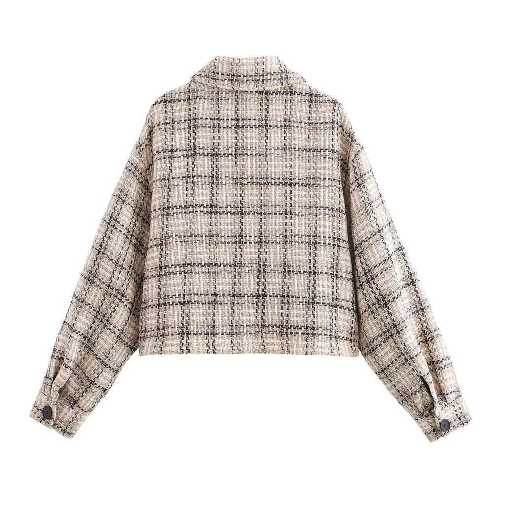 European and American style, new women's clothing, fashionable, casual fashion short textured top 9013118