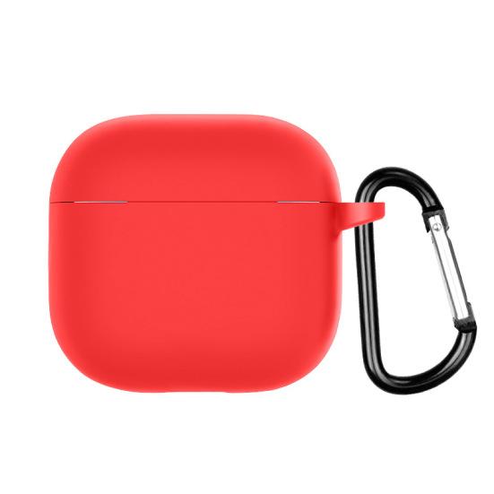 Suitable for Apple 2024 AirPods 4 earphones with silicone case, anti drop charging compartment, dust-proof earphone protective case
