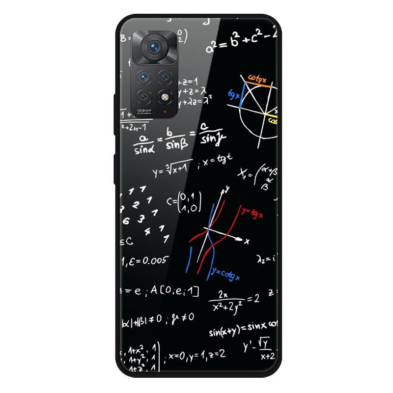 Fashion Glass Cover For Xiaomi Redmi Note 10 / Note 11 / Note 12 Case Tempered Glass Covers for Xiaomi Redmi Note 12 4G Case
