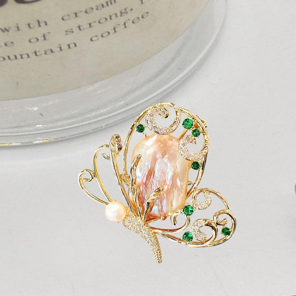 Motýlí brož Špičková dámská Vynikající Všestranná Barokní Špičkový smysl Pin Doplňky Oblek Korsáž Módní Sváteční dárek