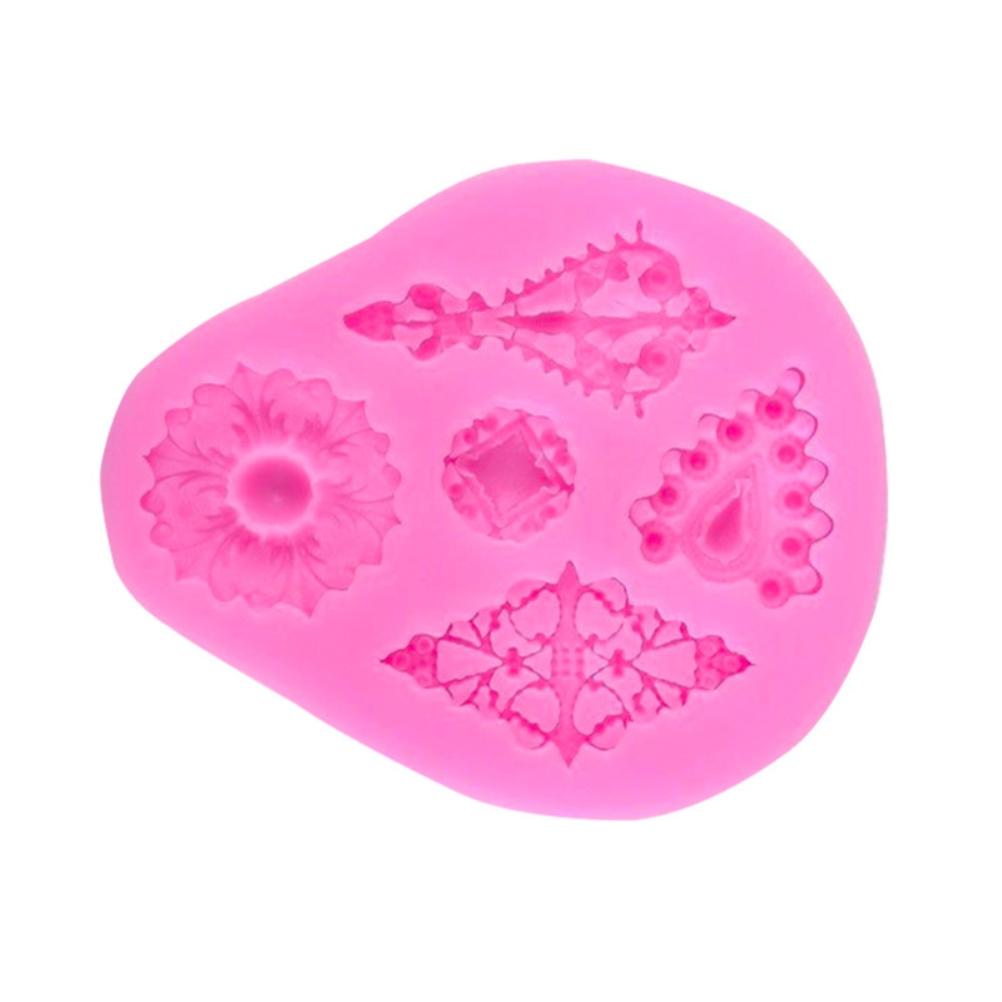 Silikon Schmuckform Silikon Backen Fondant Formen für DIY Herstellung Süßigkeiten Schokolade Gelee Backwerkzeug