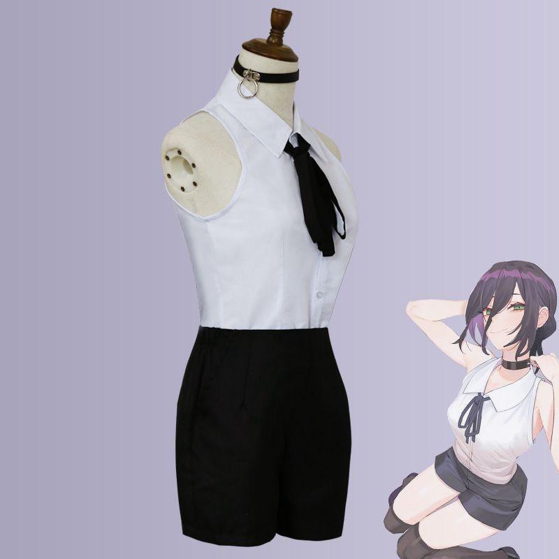 Stunning Anime Chainsaw Man Reze Cosplay Costume Featuring Exquisite Workmanship For Women