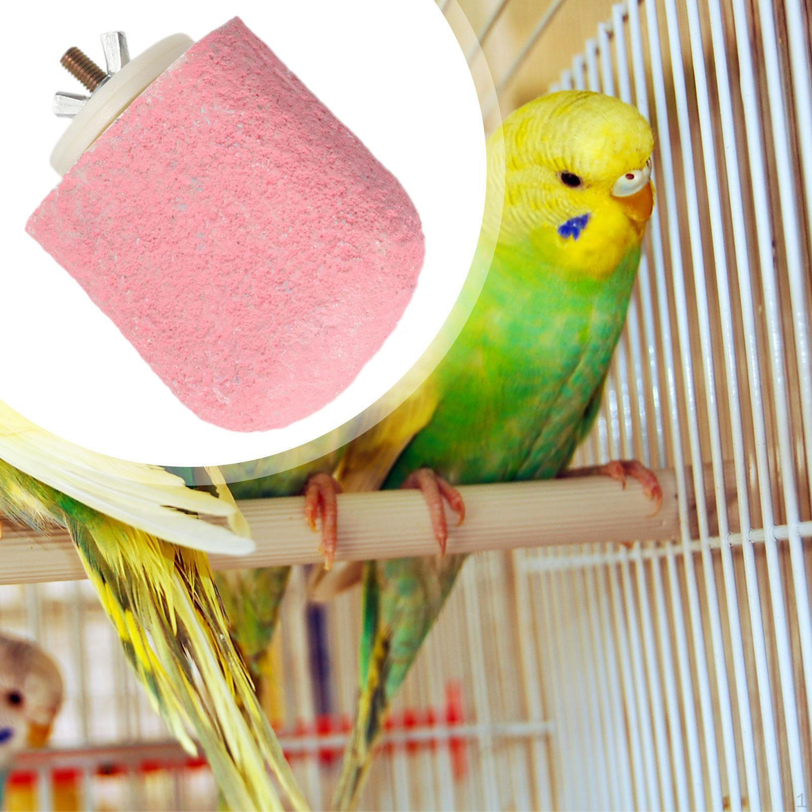 

Триммер для жердочки для птиц, Легко устанавливается, Подставка для упражнений и стачивания клюва, Попугай для корелл, Лапы розовый