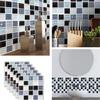 Bathroom Safety Floor Stickers 6PCS PVC Slip Proof Adhesive Wall Decals For Shower Floor Tiles Kitchen Sink Installation