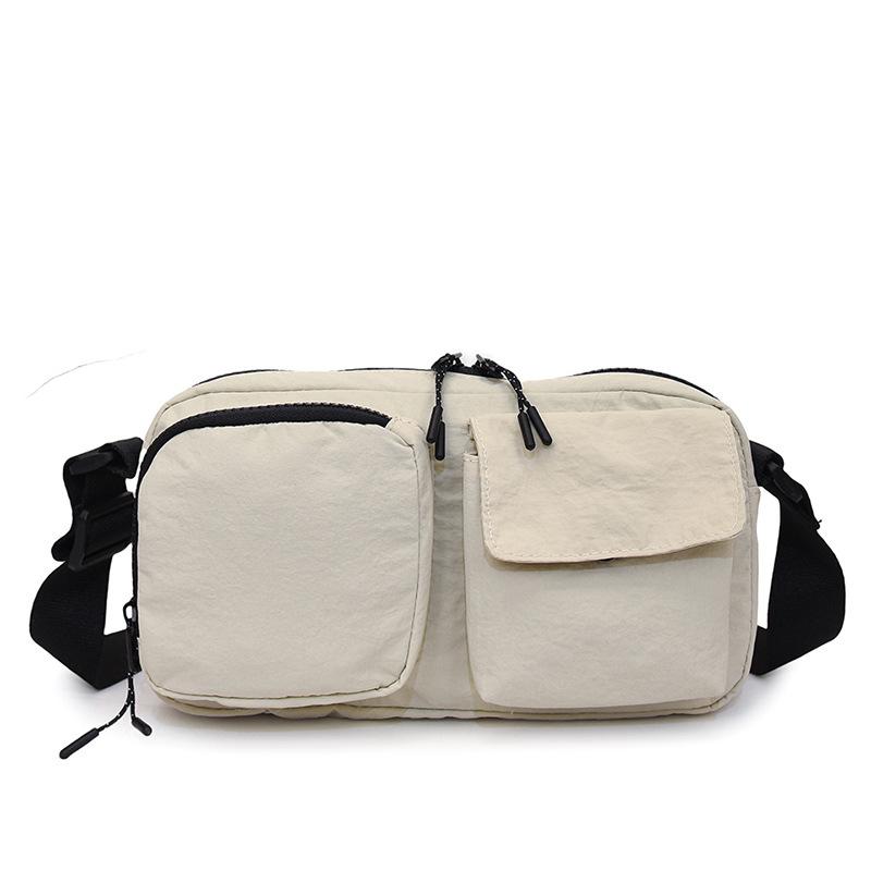 New multi-pocket messenger bag women's fashion casual camera bag men's lightweight sports shoulder bag