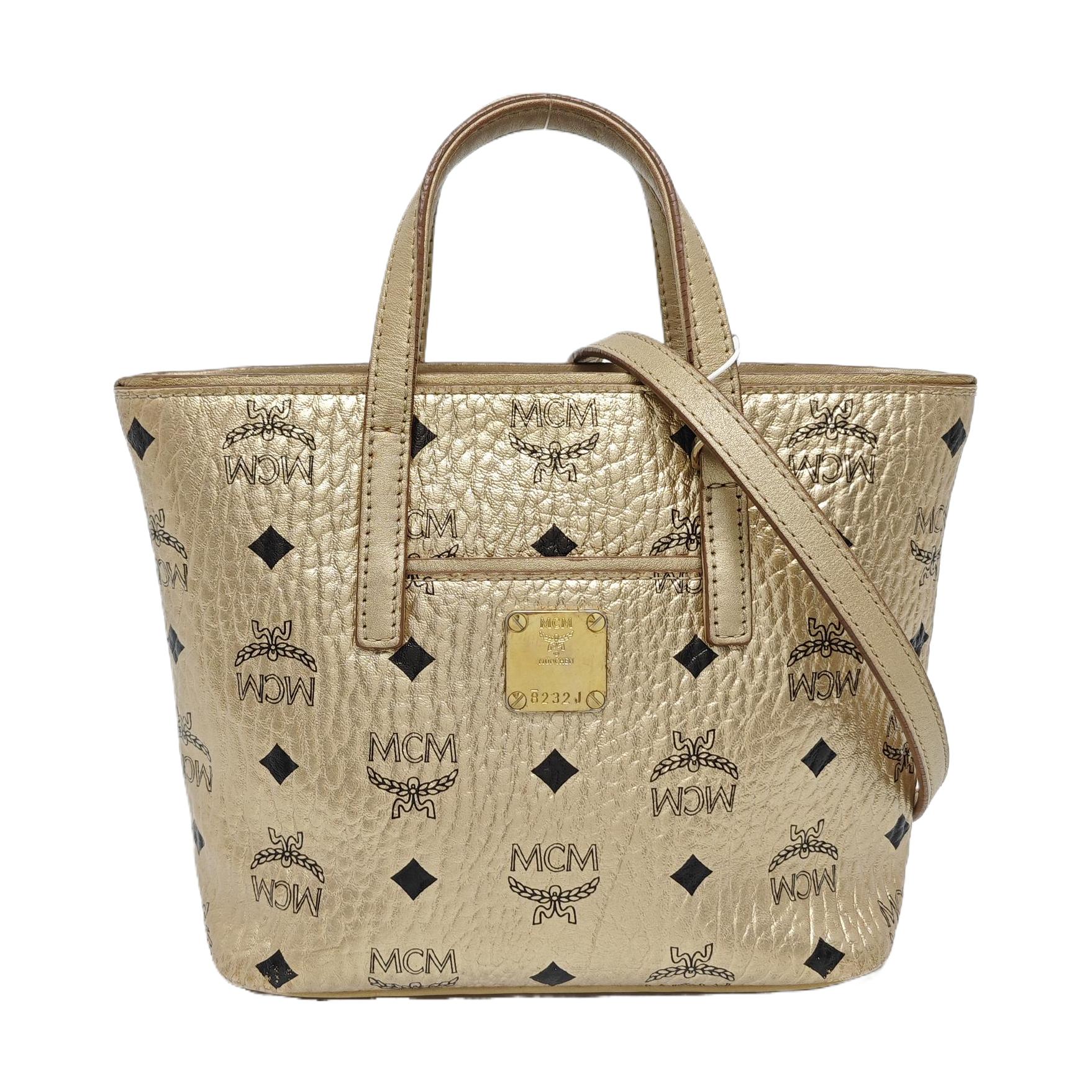 [Pre-Owned] Anya Visetos Monogram Print Faux Leather Tote Bag - Good #1I77XY4 ONE SIZE