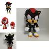 Cute 30cm Sonic Tails Plush Shadow The Hedgehog Knuckles Toy Super Sonic Soft Plush For Comfortable Snuggles