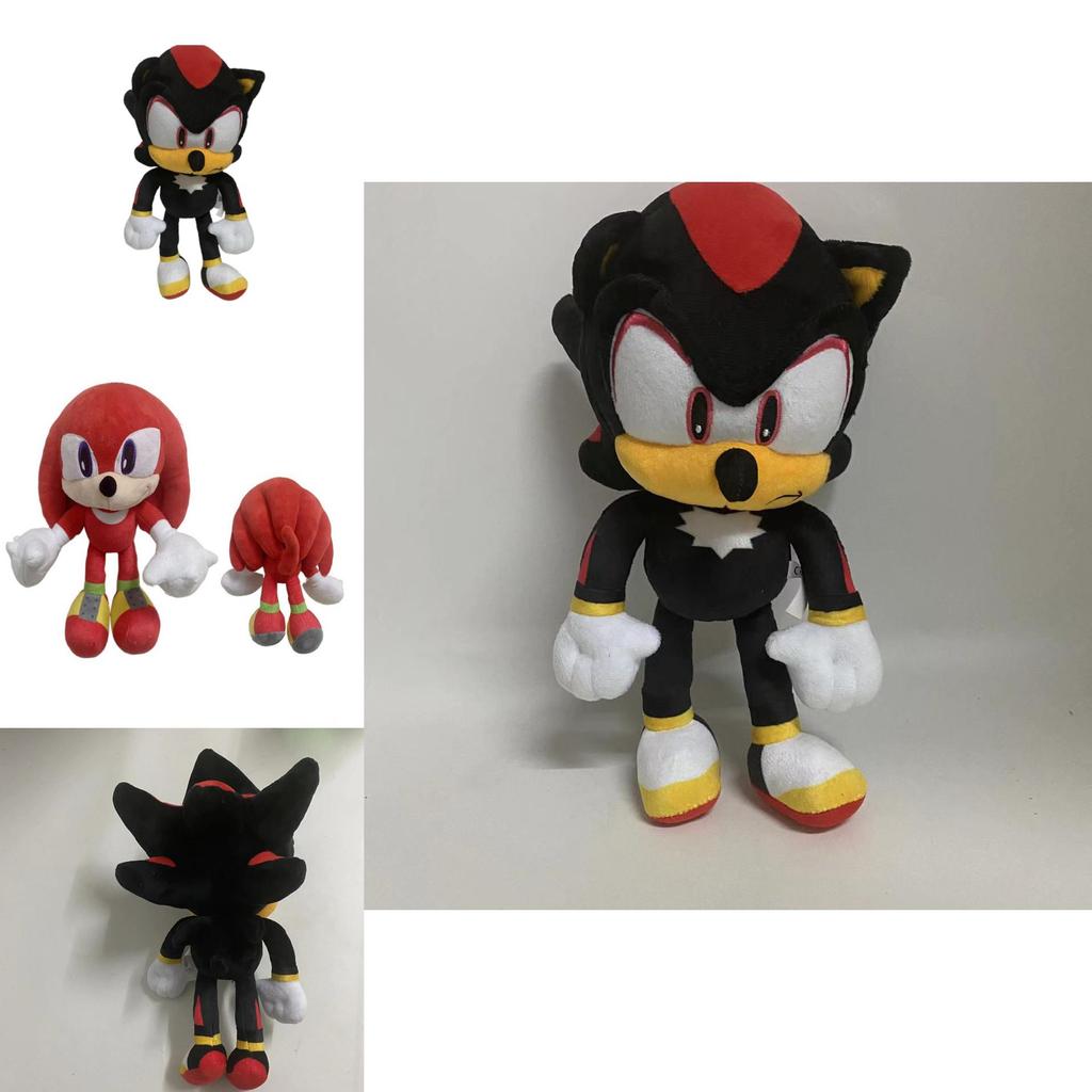 Cute 30cm Sonic Tails Plush Shadow The Hedgehog Knuckles Toy Super Sonic Soft Plush For Comfortable Snuggles