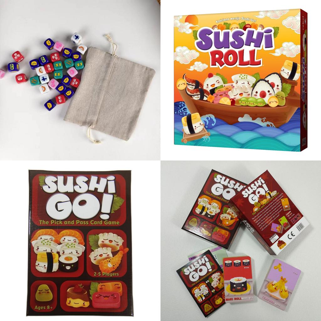 Sushi Go Party Game With Paper Material For Family Game Night And Party Fun