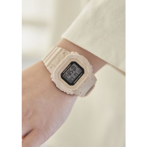 Casio G-Shock Watch, Web-Only, Tough Solar, Biomass Plastic, GMS-S5600RT-4JF, Women's, Pink