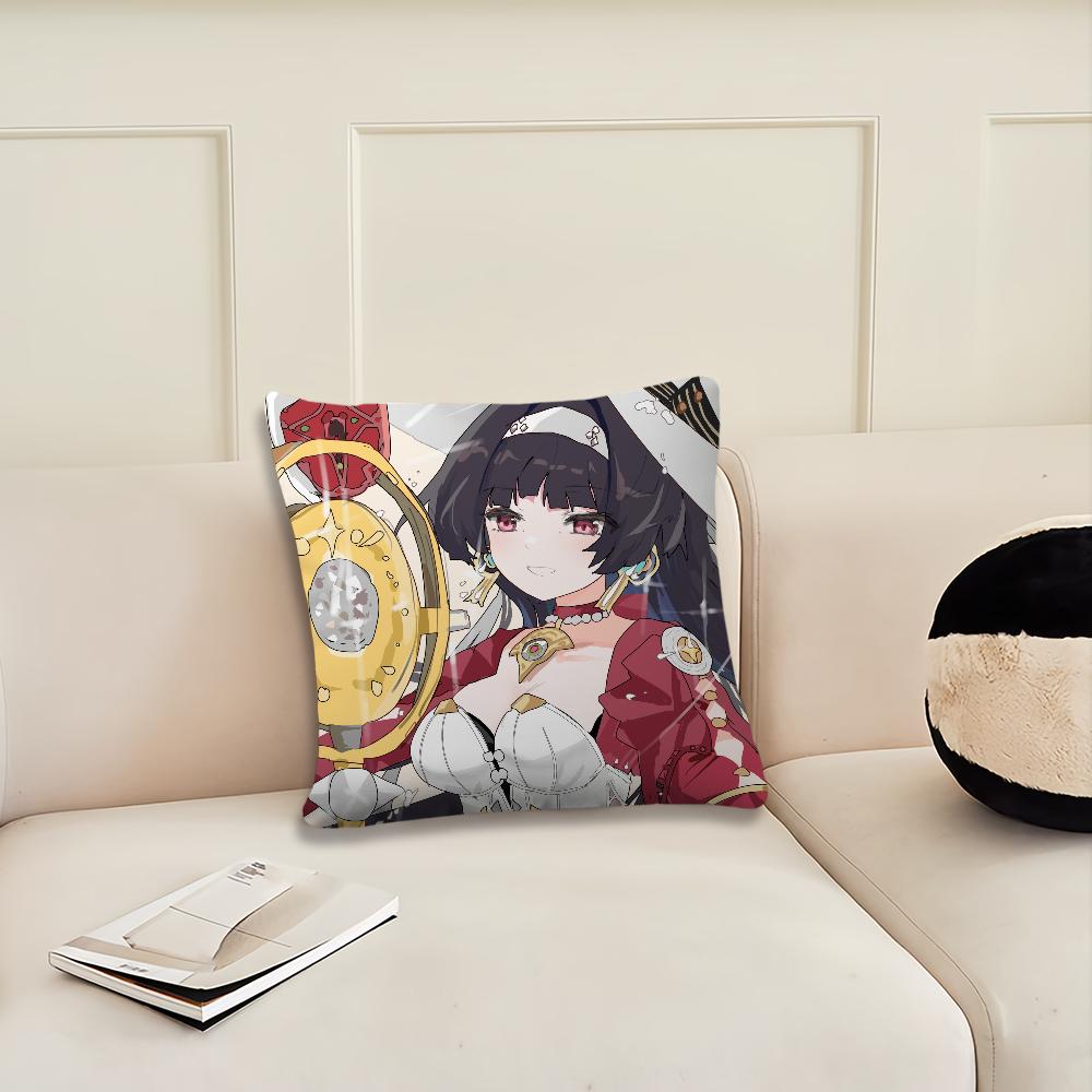 Game Zenless Zone Zero Astra Yao cushion cover Pillow Cover Decoration Room Home Sofa living Office Car Nordic Simplicity