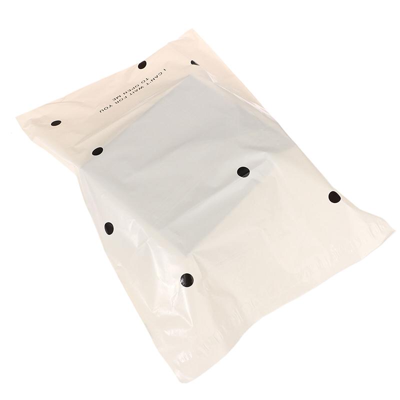 10 Pcs/Lots Bow Knot Packaging Bags Waterproof Logistics Clothing Postal Pouch Custom Plastic Shipping Mailing Bag