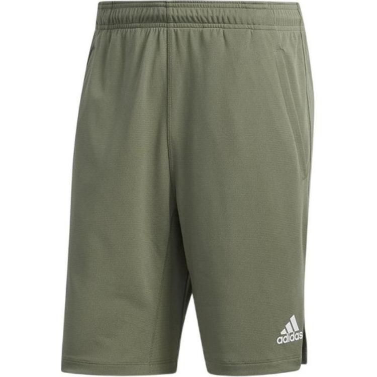 Adidas All Set Short 2 Fashionable Versatile Breathable Sports Casual Shorts Men Shorts Green FL1541