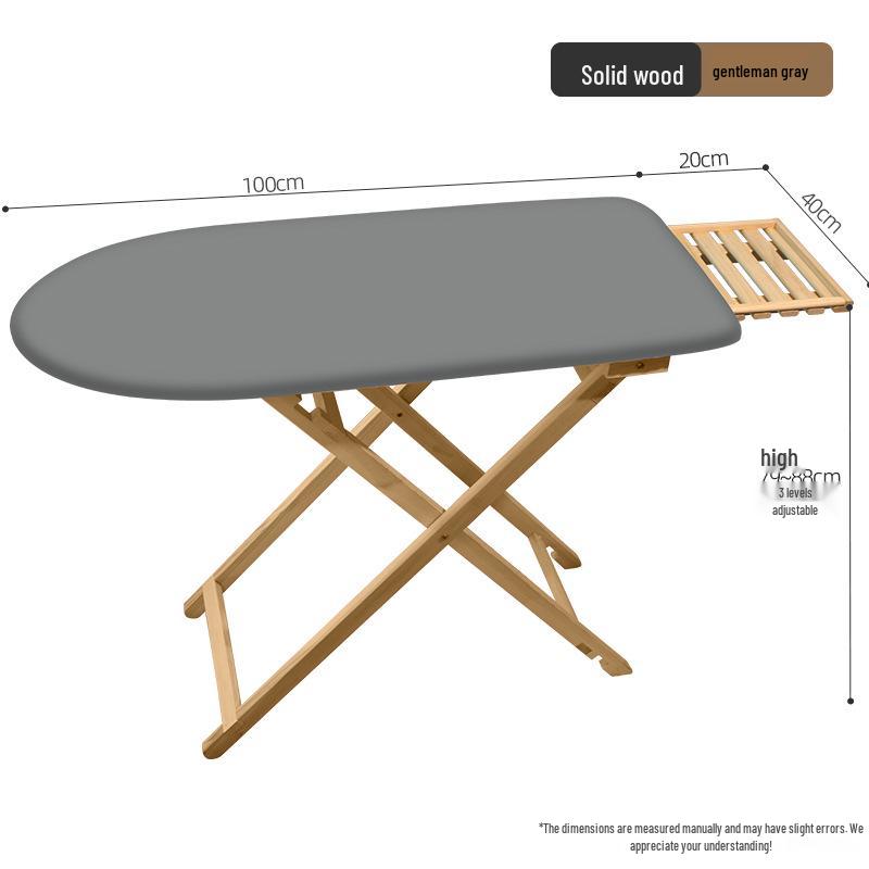 Premium Solid Wood Folding Ironing Board