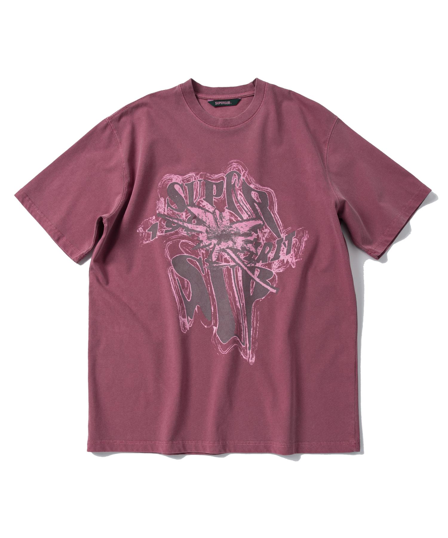 Super Serve Tornado Short Sleeve T-Shirt - Pigment Magenta S