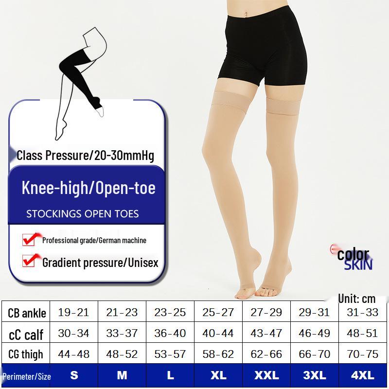 Unisex Skarpety Kompresyjne za Kolano i Rękawy na Łydki do Sportu