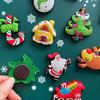 1PC Multi-element Aesthetic Christmas Atmosphere Cartoon Gift Refrigerator Sticker Storage Magnetic Cute PVC