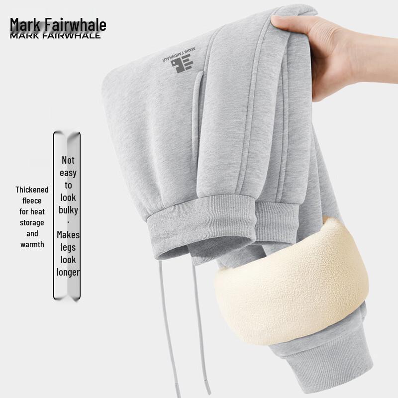 Mark Fairwhale Men's Fleece-Lined Loose Fit Joggers