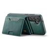 For Samsung Galaxy S25+/S24+ Case Multi Card Slots Zipper Leather Phone Cover with Shoulder