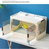 Parrot Brooder with Air Heating System Smart Constant Temperature Hand Rearing Incubator Winter Insulated Habitat for Young Bird