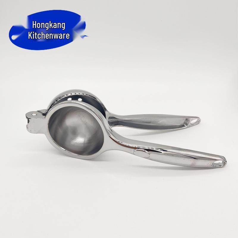 Zinc Alloy Multifunctional Manual Fruit Juicer - Lemon & Pomegranate Squeezer for Home Use