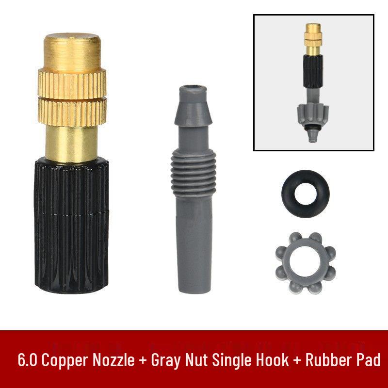 Single Hook 6.0 Connector PE Pipe Punching Tool for Irrigation and Dust Suppression Sprinkler Systems