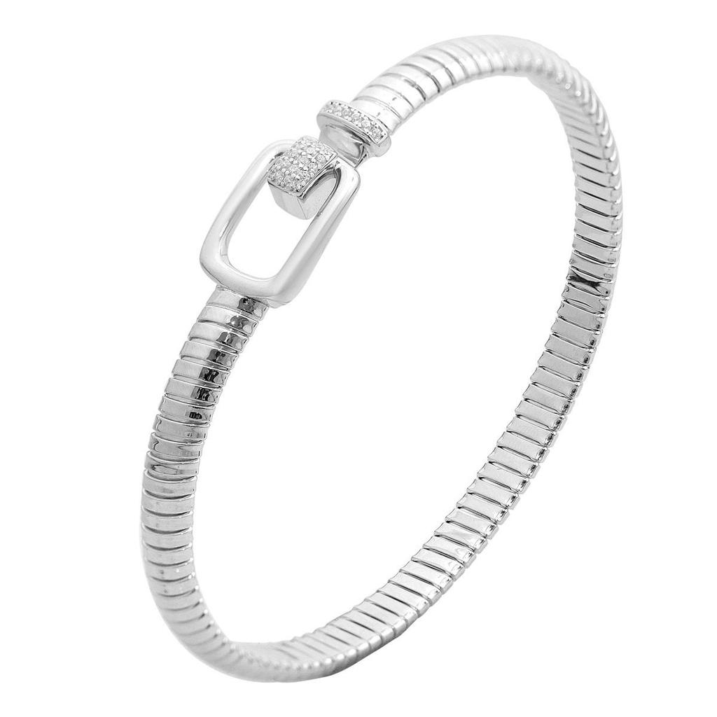 Серебряный браслет с без камней, вес изделия 14,88 гр (2175261)