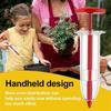 1Pc 2024 Mini Seed Spreader Handheld Garden Seed Planter Tool Sowing Seed Dispenser Seedling Dibber and Widger Set for Tiny Seeds