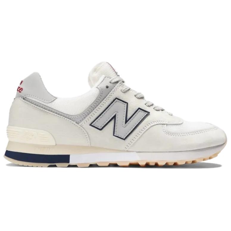 New Balance 576 Made In England Vintage Sport Pack Unisex Sneakers Cream Off-White Blanc-De-Blanc OU576VSW